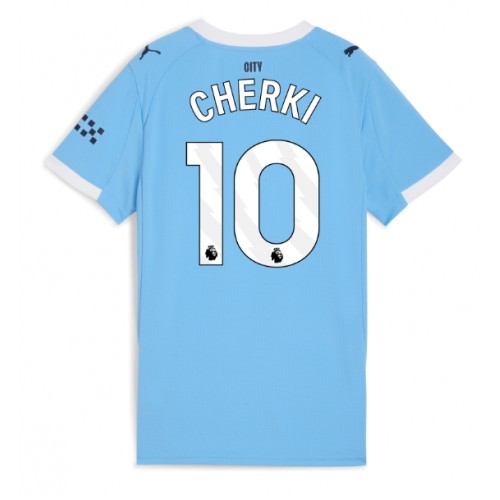 Manchester City Rayan Cherki #10 Replika Hemmatröja Dam 2025-26 Kortärmad